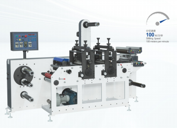 Dual-station circular-to-circular die-cutting and  Slitting Machine