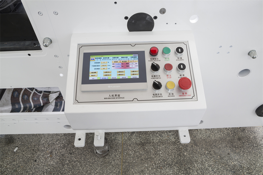 RY-1200 4-Color Stack Type Flexographic Printing M03