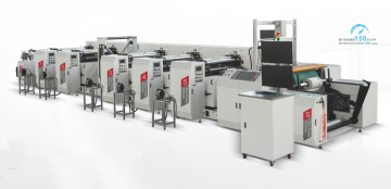 Fully Servo Petal Unit Flexographic Printing Machine