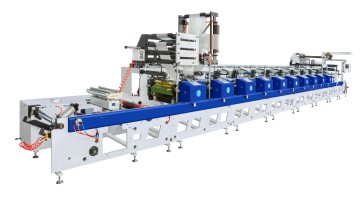 Flexographic printing machine