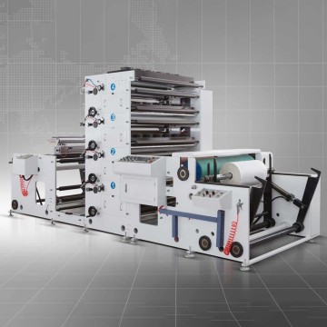 RY-1200 4-Color Stack Type Flexographic Printing Machine
